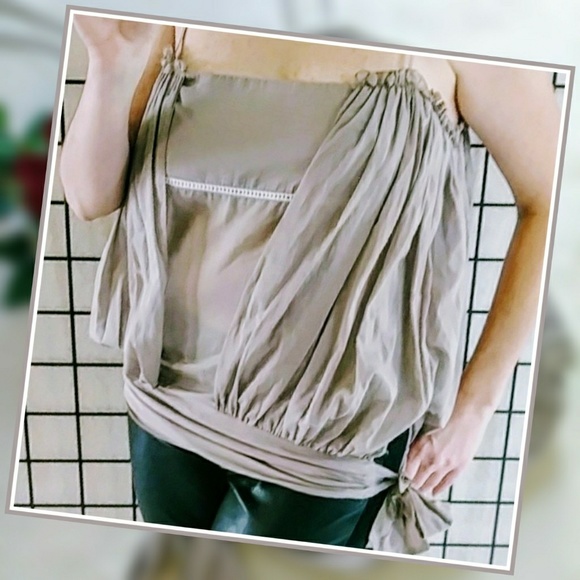 HP! SALE! NWT Just Cavalli Taupe Layered Top